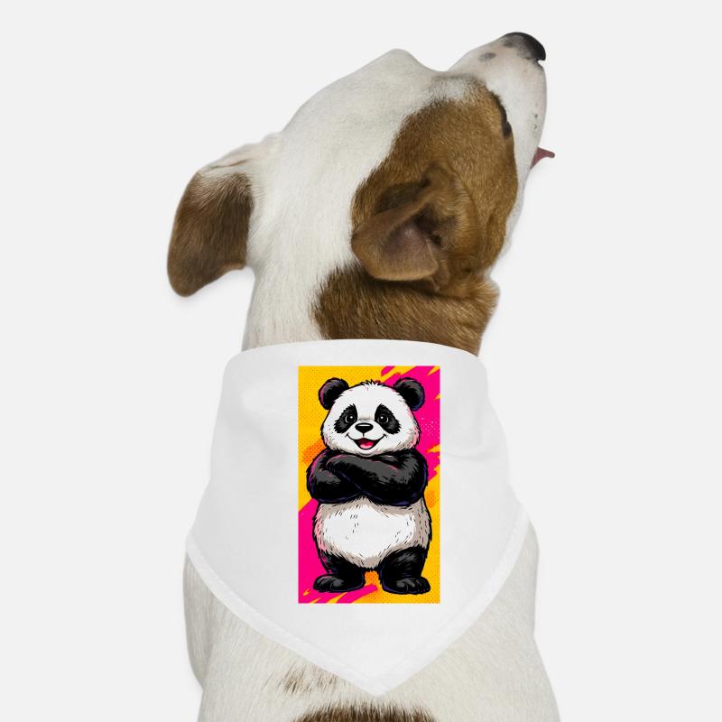 Panda Hunde-Bandana