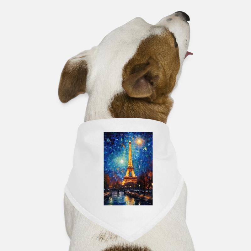 Tour Eiffel Bandana pour chien