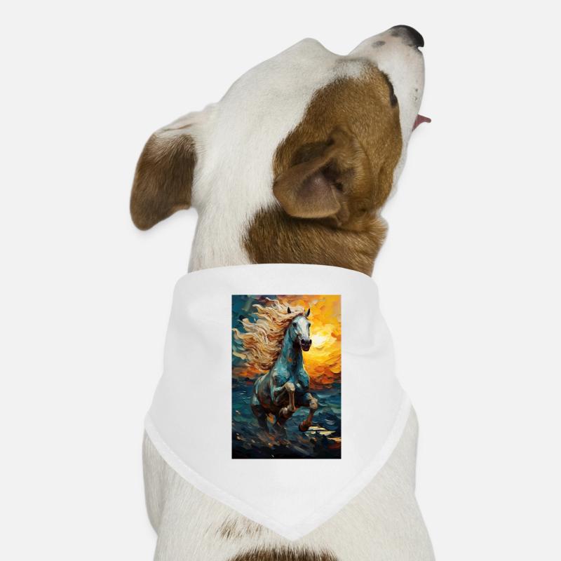 Pferd Hunde-Bandana
