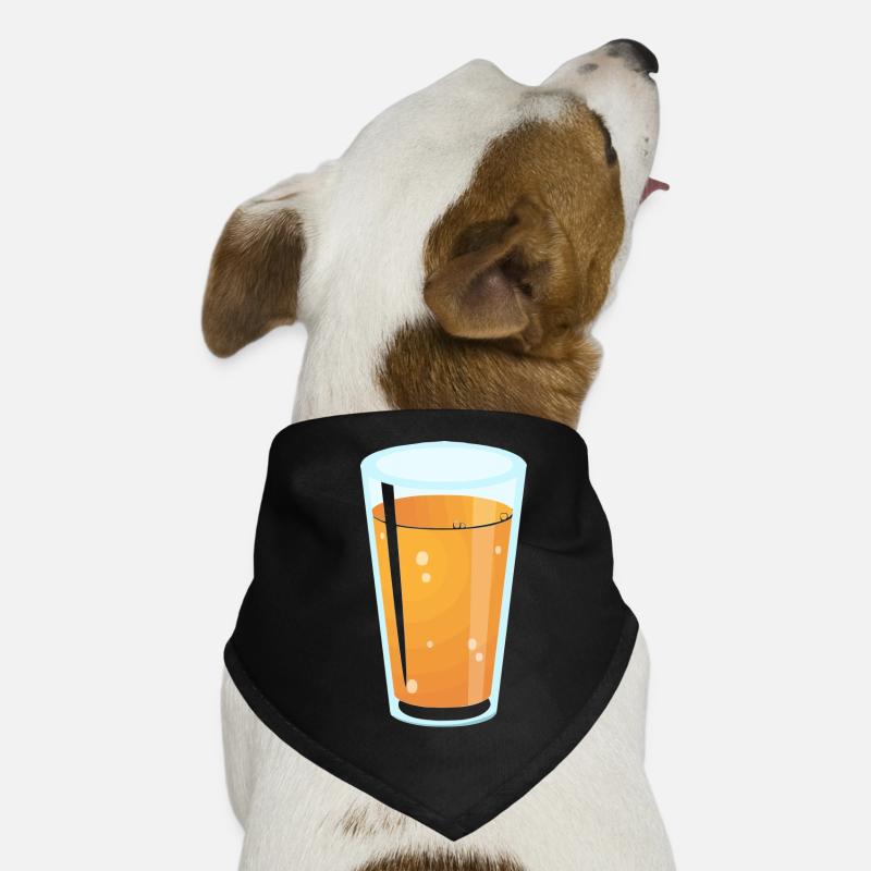 verre de jus Bandana pour chien