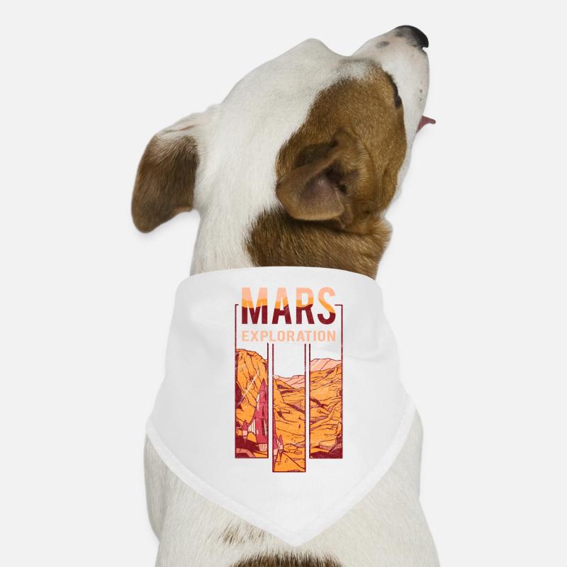 Mars exploration by The Manzanita's Dog Bandana