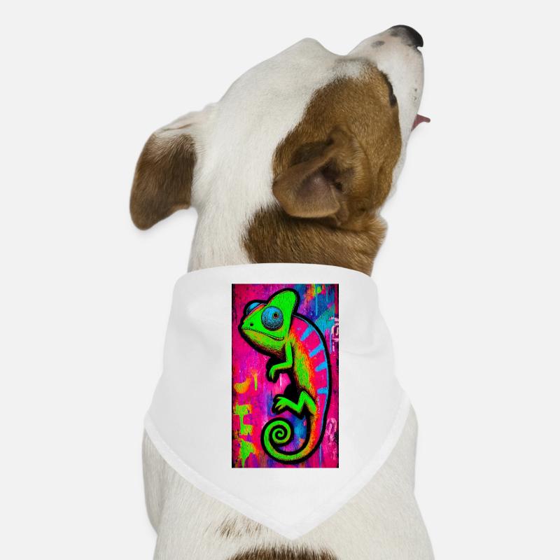 caméléon Bandana pour chien