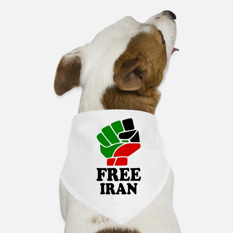 Free iran Hunde-Bandana