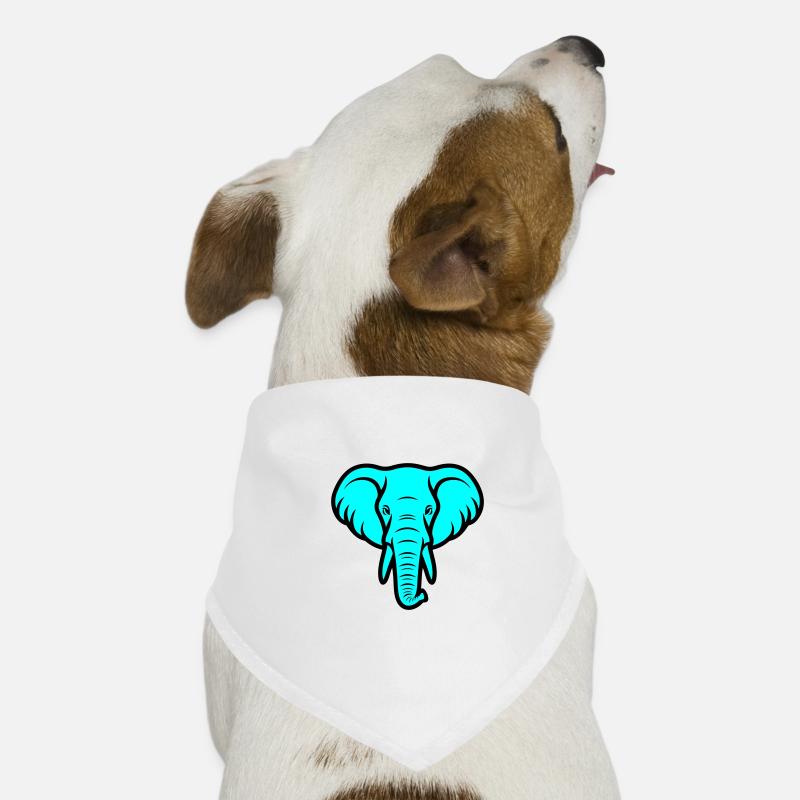 Elephant Head Dog Bandana