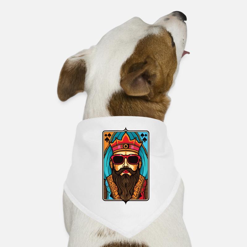 König Krone Kopf Cool Hunde-Bandana