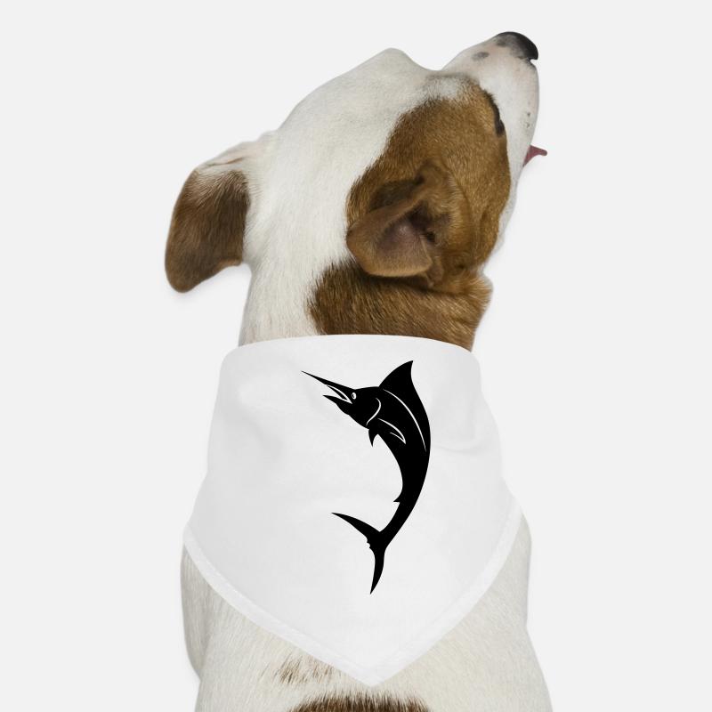 Fisch - Marlin Hunde-Bandana