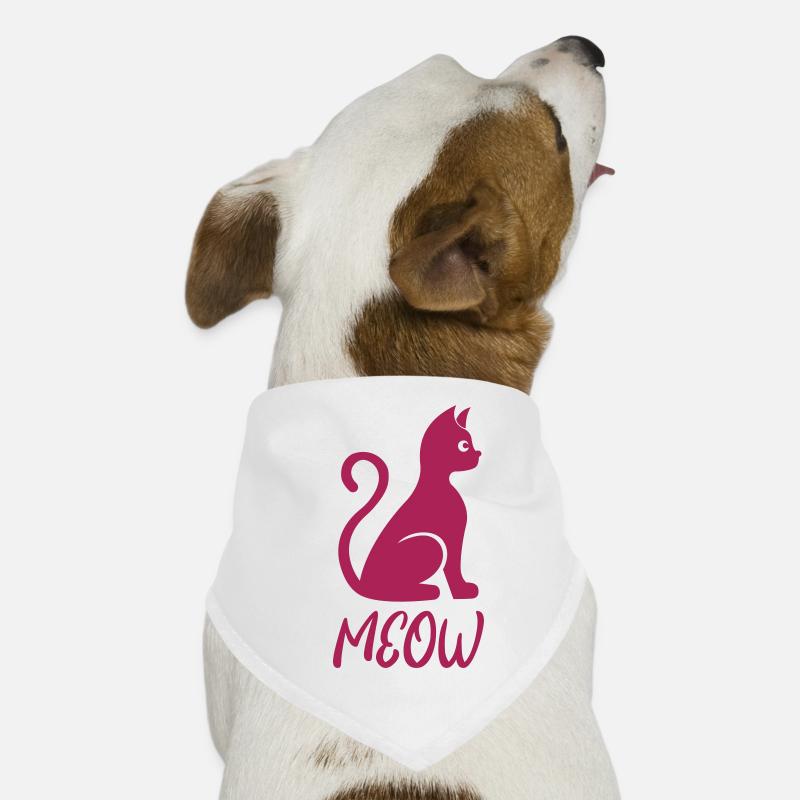 MEOW Dog Bandana