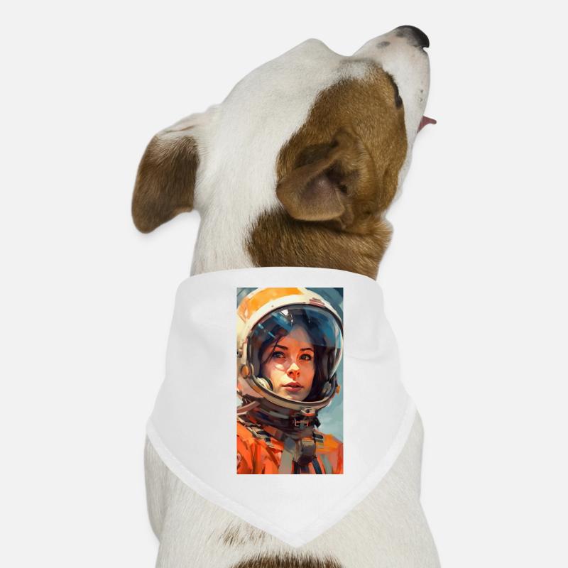 Fille de l’espace Bandana pour chien