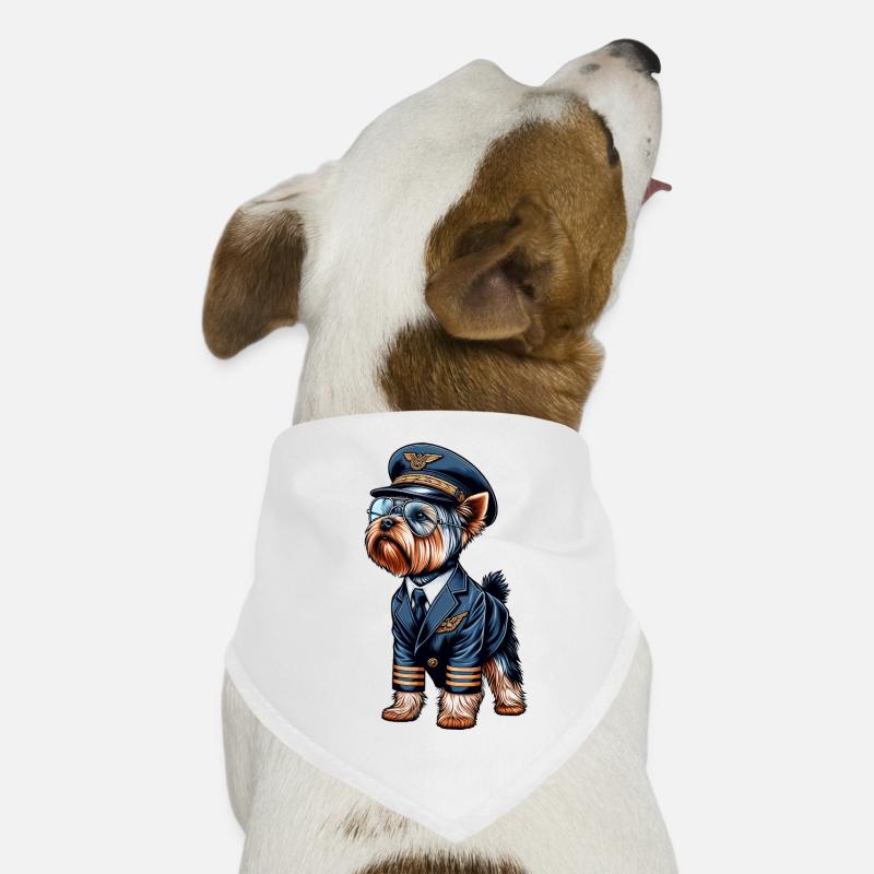 Pilote de Yorkshire Terrier Bandana pour chien