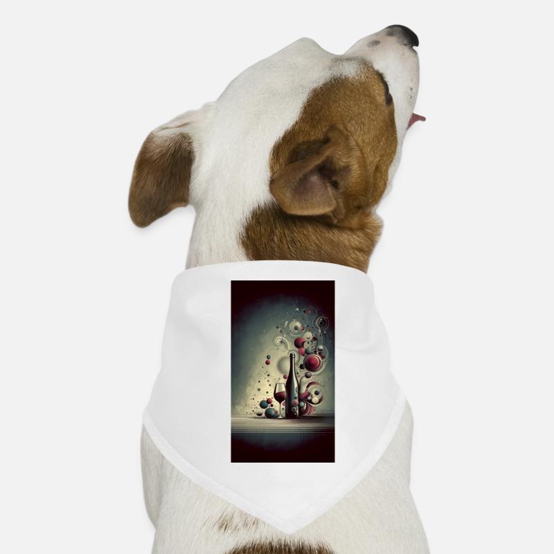 Wein 1 2 Hunde-Bandana