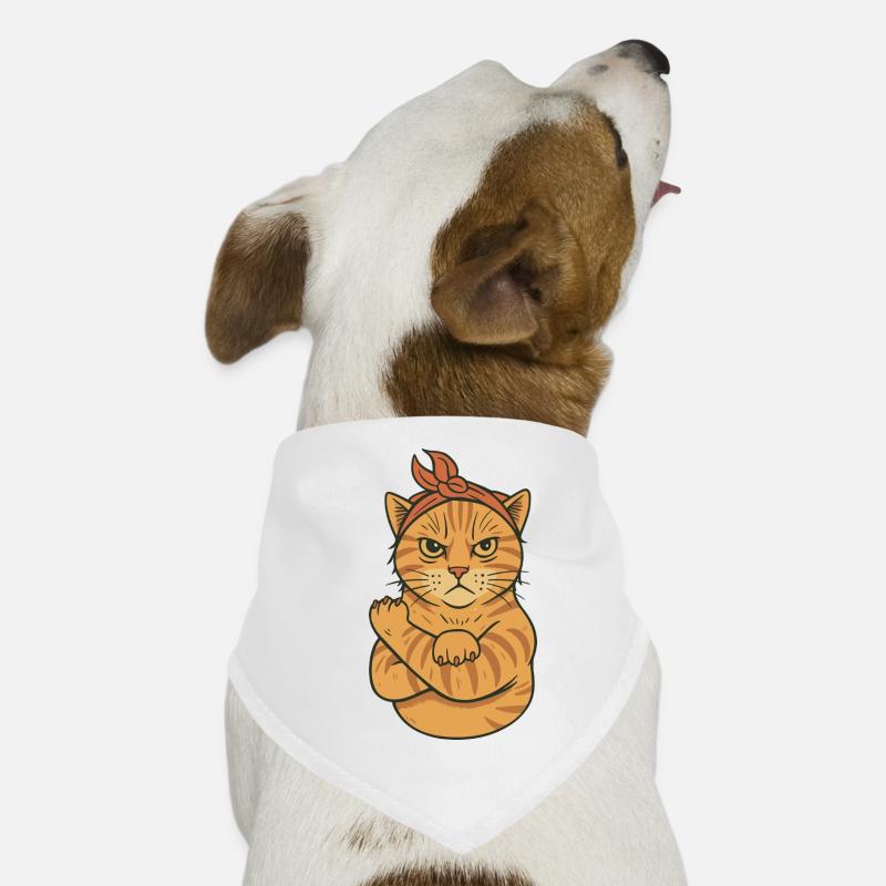 Power Cat Dog Bandana