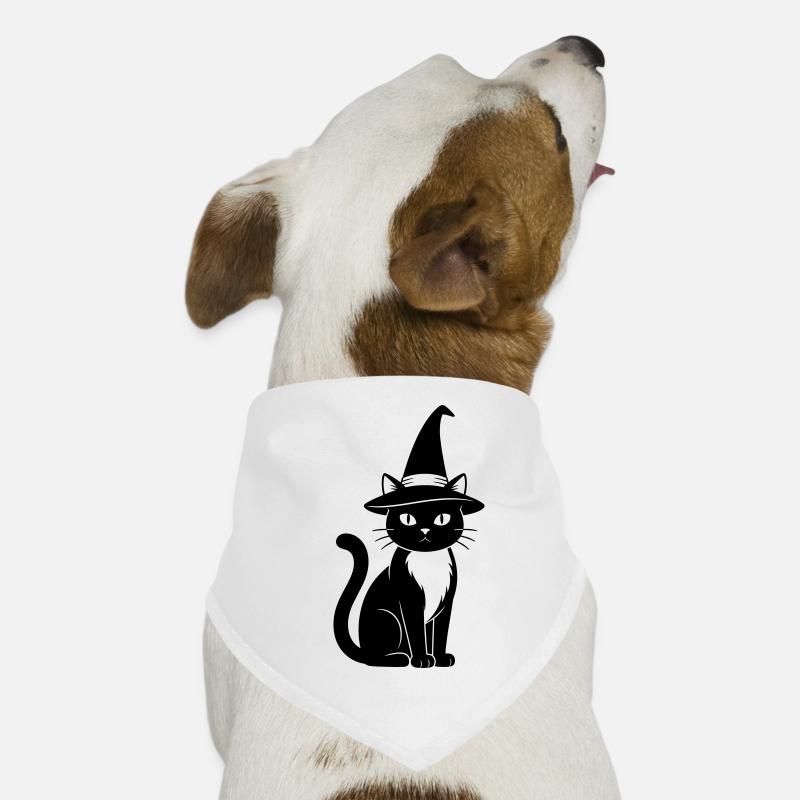 Chat des sorcières Bandana pour chien