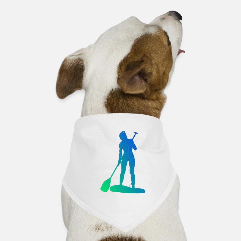 Stand up Paddle Board Sup Standup Paddleboard Bandana pour chien