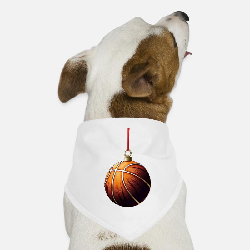 JOYEUX NOËL BASKET-BALL Bandana pour chien