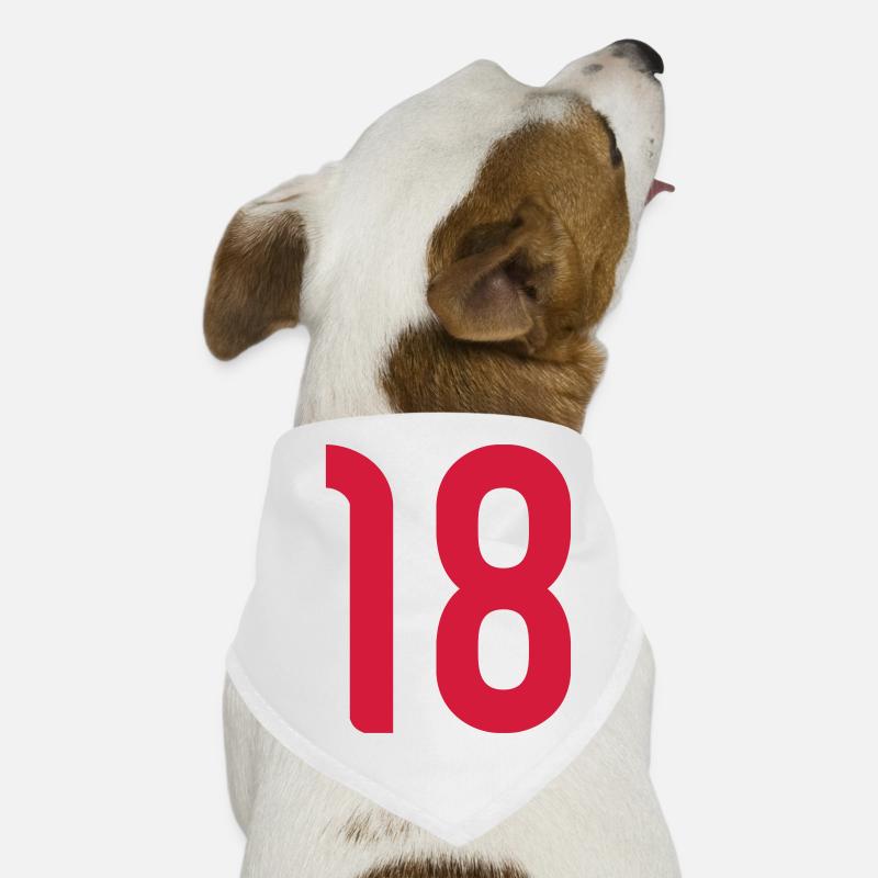 Pompier 18_V2 Bandana pour chien