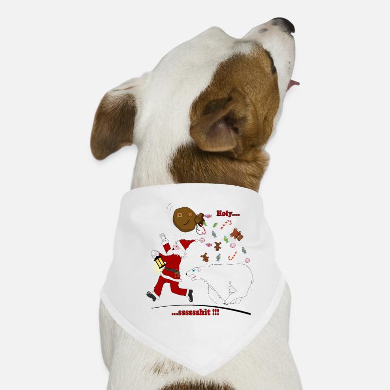 Père Noël Bandana pour chien