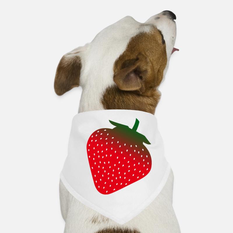 Strawberry Hunde-Bandana