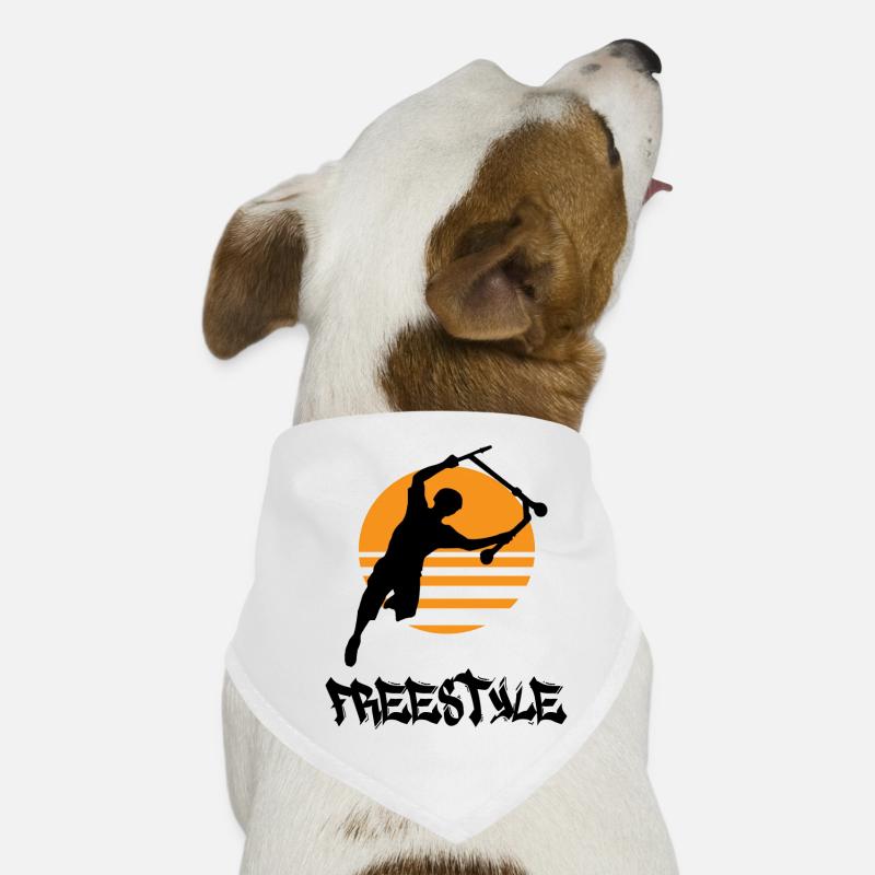 Scooter - Hunde-Bandana - Weiß