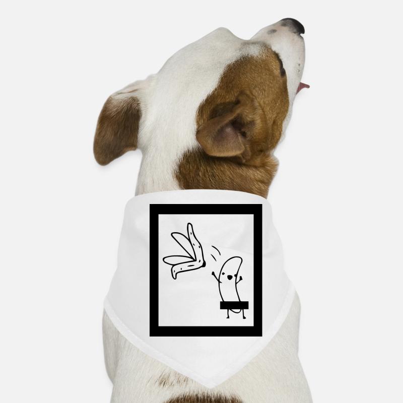 Fun Fun Drôle - Bandana pour chien - blanc