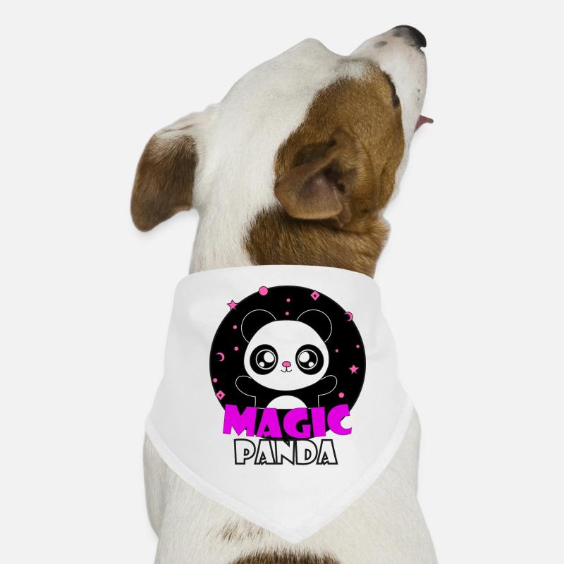 Magischer Panda Hunde-Bandana