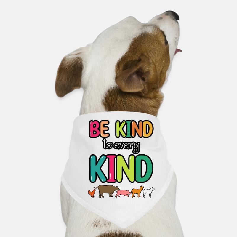 Végétalien Végétarien Amis Vache Cochon I Cadeau Bandana pour chien