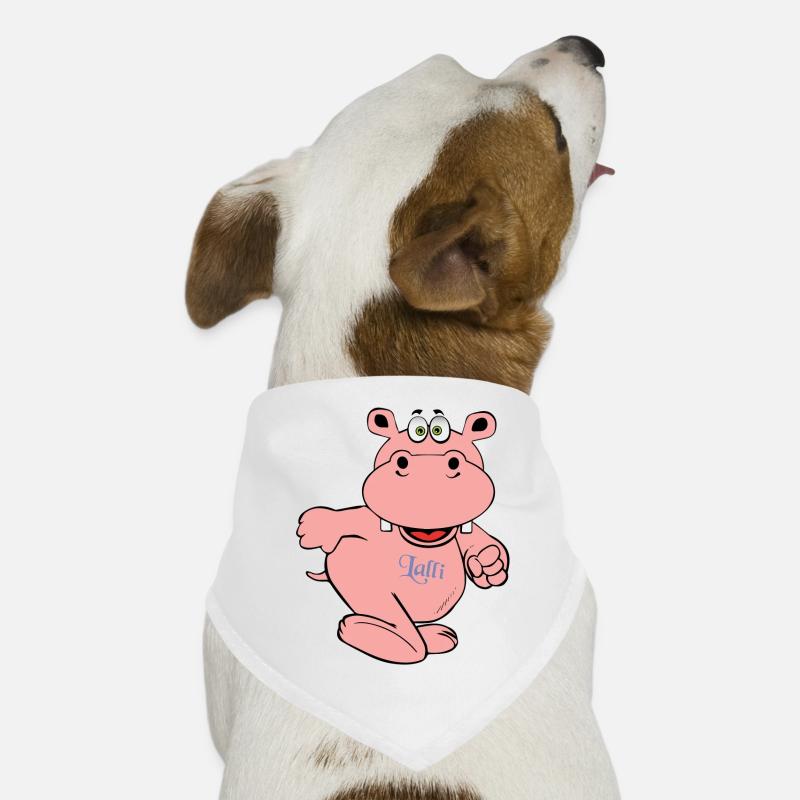 nilpferd hippo mädchen kinder baby geschenk tier Hunde-Bandana