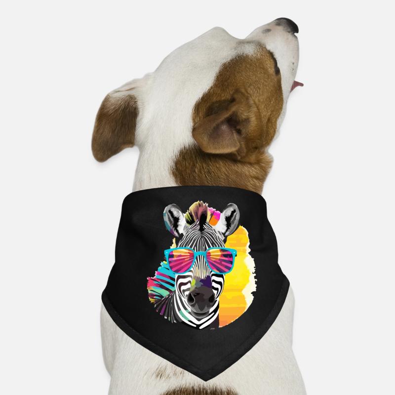 Verfilzen Sie das Zebra Hunde-Bandana