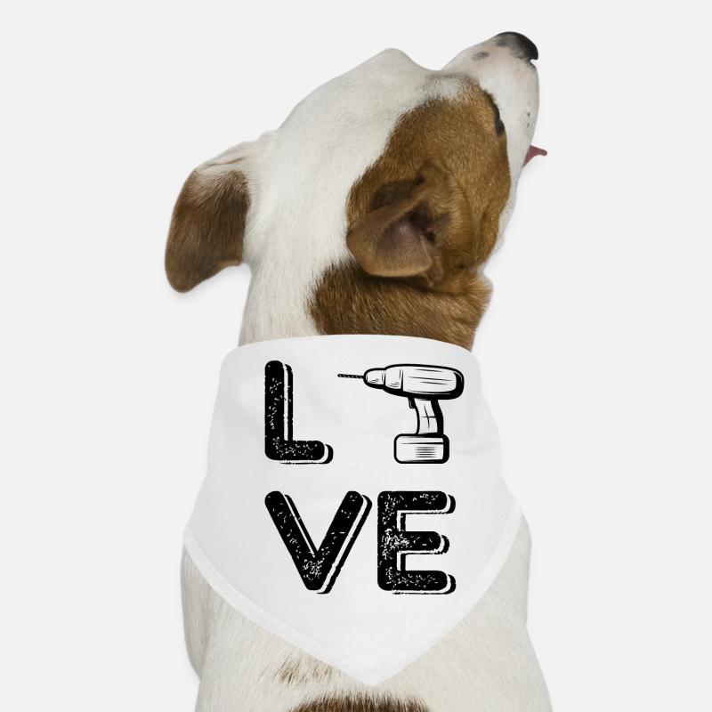 Artisan bricoleur Artisan Artisan Outil Construction Bandana pour chien