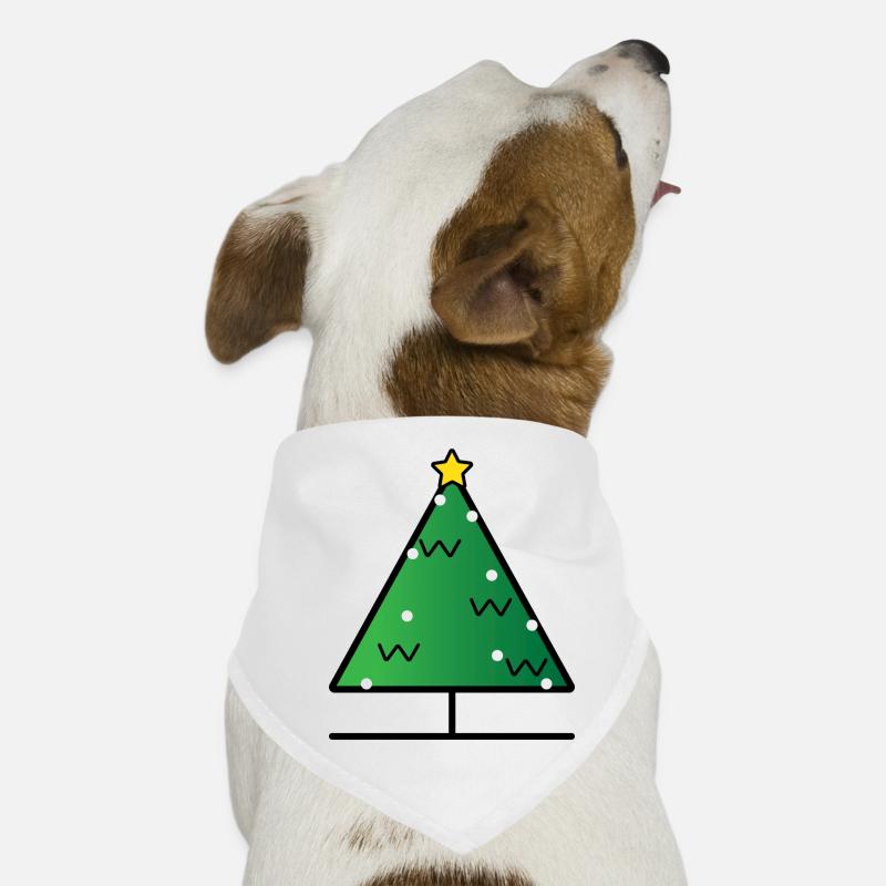 Weihnachtsbaum Hunde-Bandana