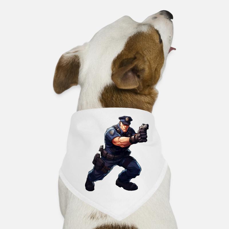 Rambo Polizei Hunde-Bandana