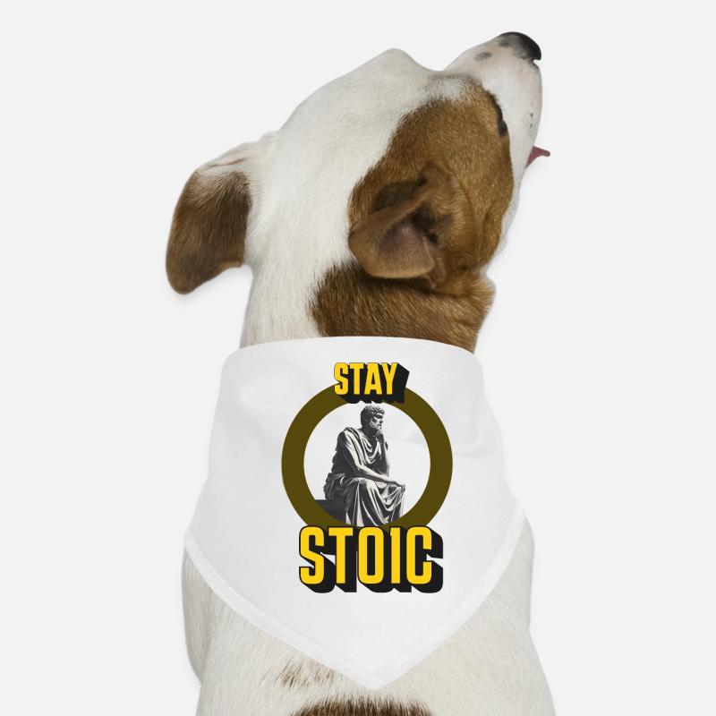 Restez stoïque Bandana pour chien