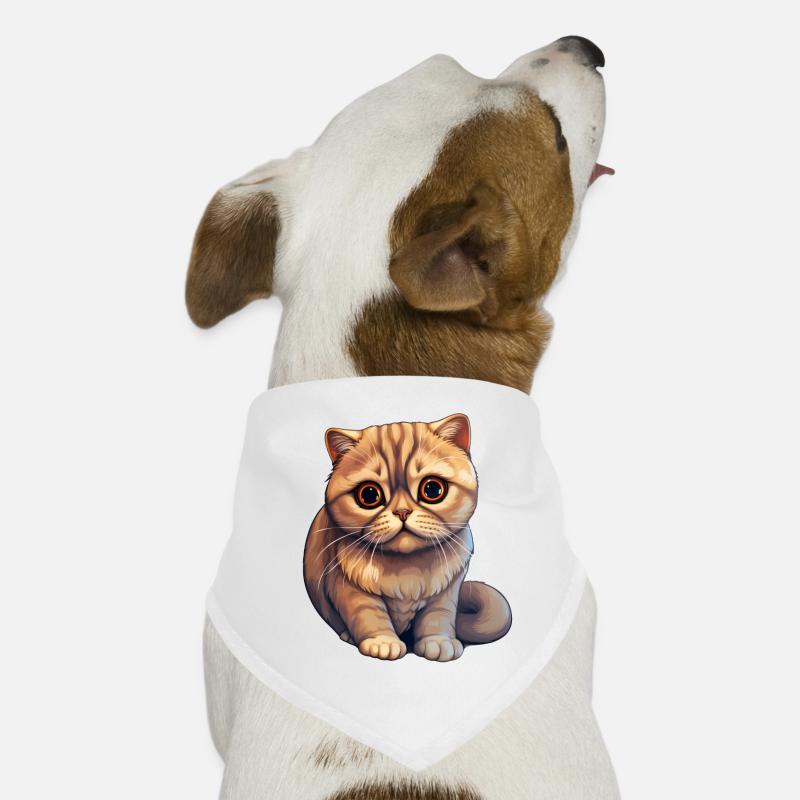 Scottish Fold Cat Dog Bandana