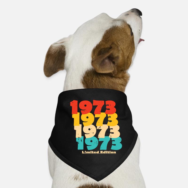 1973 : Edition Limitée - 51e anniversaire Bandana pour chien