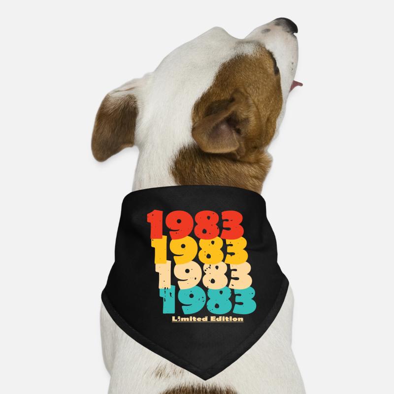 1983 : Edition Limitée - 41e anniversaire Bandana pour chien