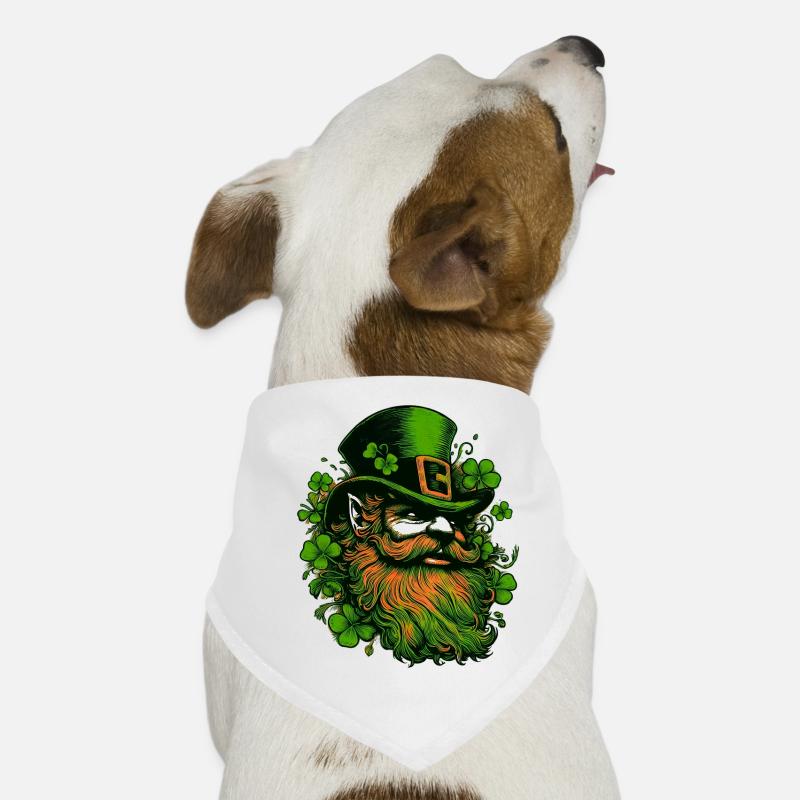 Leprechaun Irland Hunde-Bandana