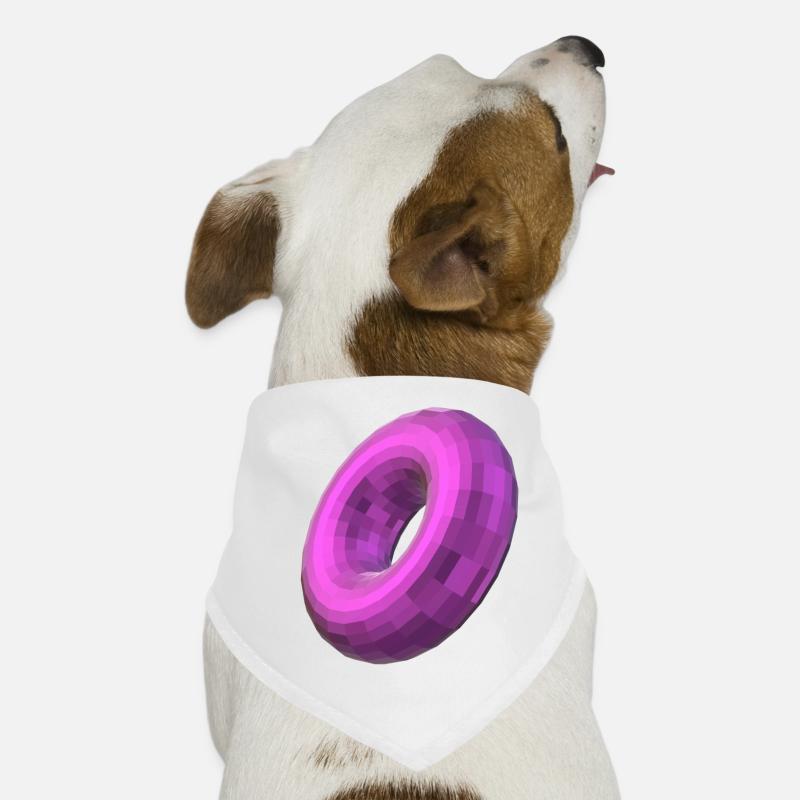 Metallischer Torus Hunde-Bandana