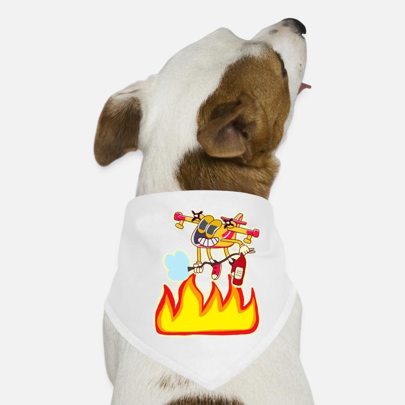 Bombardier d'eau pompier Bandana pour chien