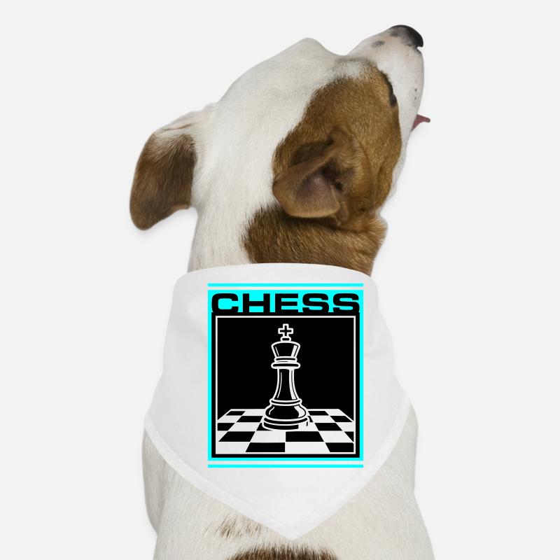 Chess King Chess Bandana pour chien