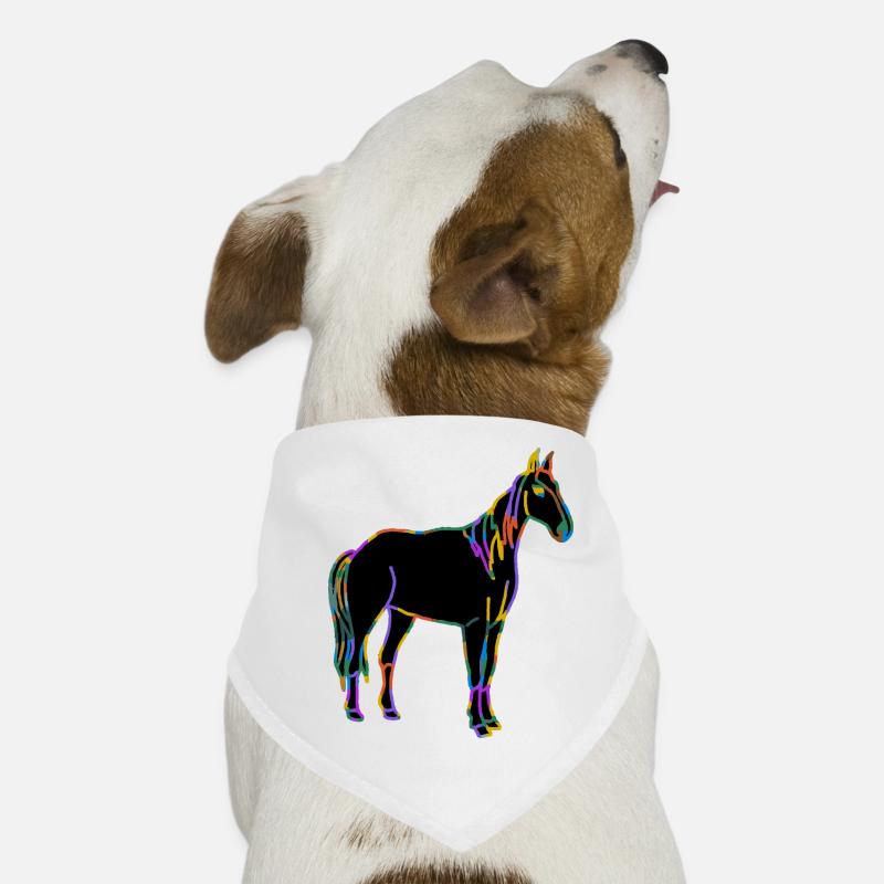 Cheval Bandana pour chien