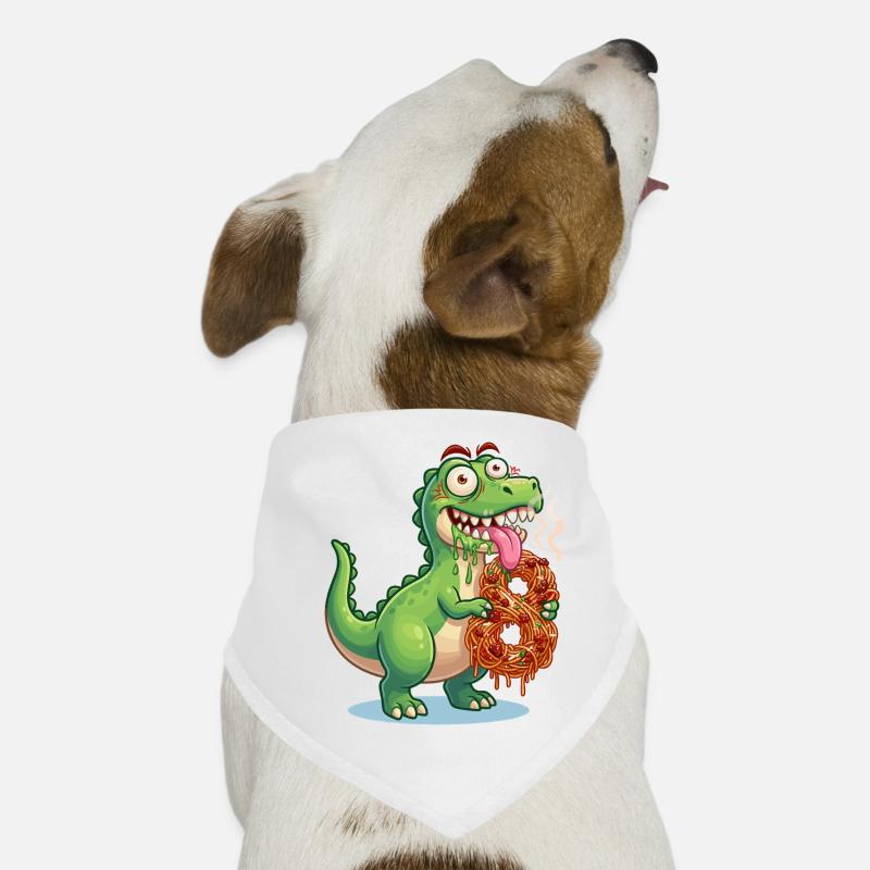Dinosaurier 8. Geburtstag Dino Nummer 8  Hunde-Bandana