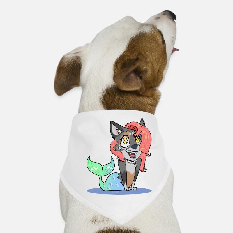 Coral (Version Chibi) (par Leni Riosa) Bandana pour chien