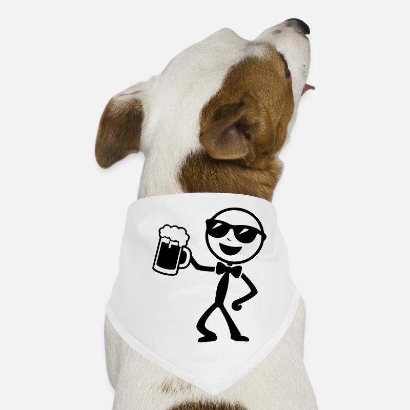 Bräutigam Strichmännchen Jga Hunde-Bandana