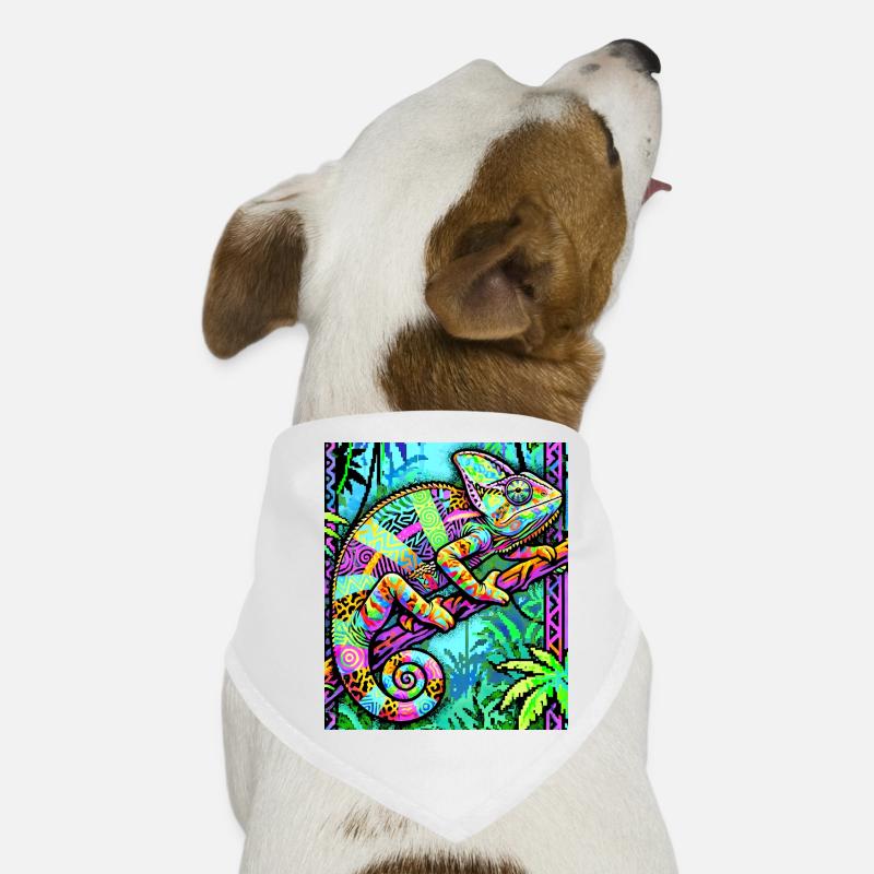 chameleon Dog Bandana