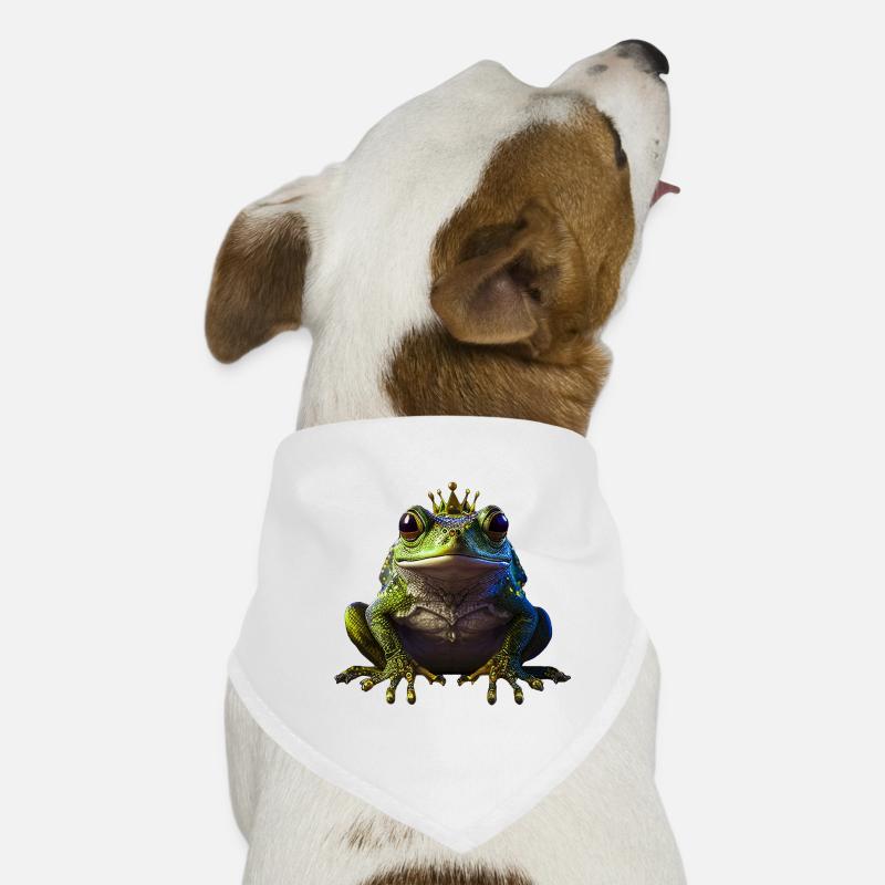Frog Prince Dog Bandana