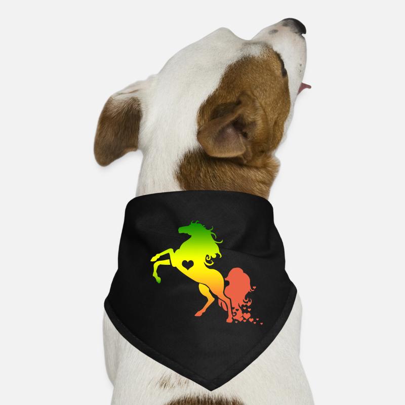 Horse cheval Bandana pour chien