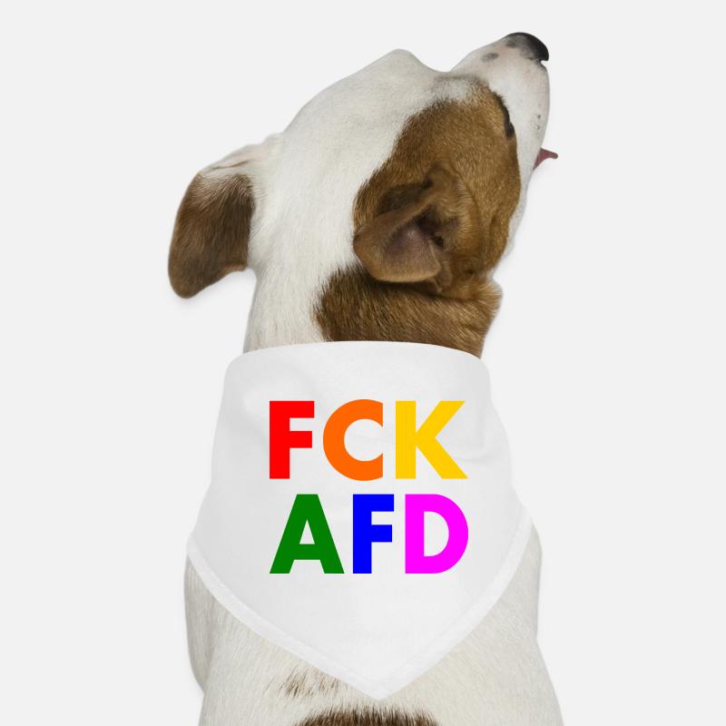 Fck afd Hunde-Bandana