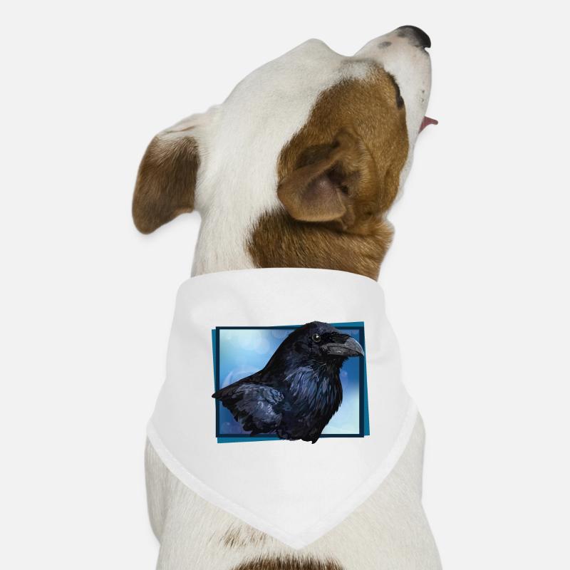 Rabe Hunde-Bandana