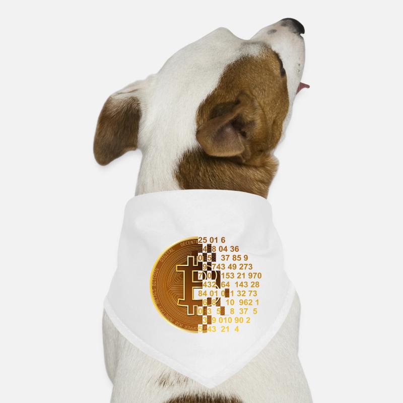 Bitcoin BTC Revolution - Crypto Gift Idea Dog Bandana
