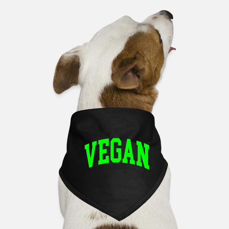 Végétalien Bandana pour chien