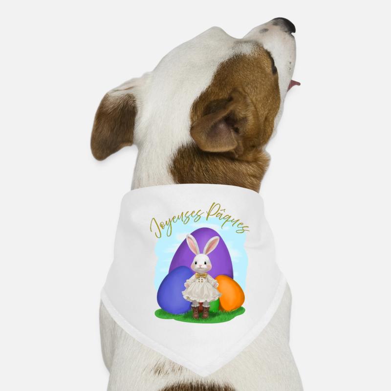 Easter Rabbit Dog Bandana
